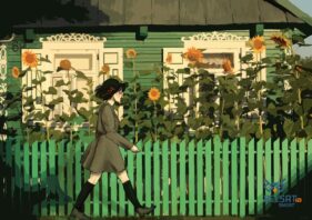 Zielony Domek w komiksie